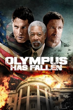 Olympus Has Fallen (2013) Hindi Dual Audio [950MB] ESubs HD Poster Download - Filmyzilla